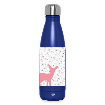 Poster Fawn - Insulated Water Bottle 500 ml - dark blue  - Front