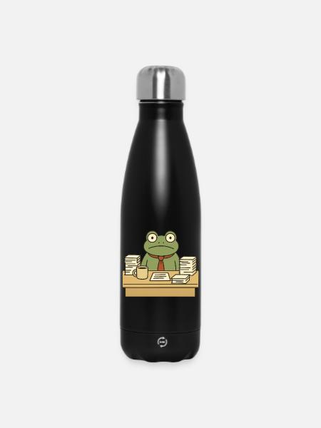 Business Frog - Insulated Water Bottle 500 ml - black