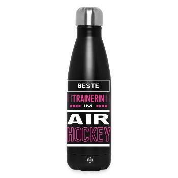 Best Air Hockey Coach Air Hockey Coach - Insulated Water Bottle 500 ml - black - Front