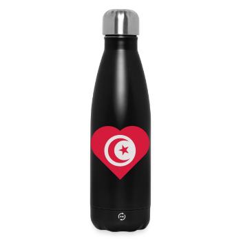 Tunisia - Thermosflasche 500 ml - Schwarz - Vorne