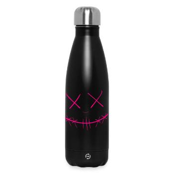 Face - Insulated Water Bottle 500 ml - black - Front