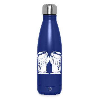 Boxhandschuhe - Thermosflasche 500 ml - Dunkelblau  - Vorne