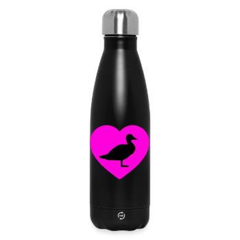 Duck - Insulated Water Bottle 500 ml - black - Front
