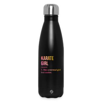 karaté - Bouteille isotherme 500 ml - noir - Devant