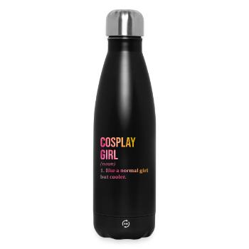 Cosplay - Bouteille isotherme 500 ml - noir - Devant