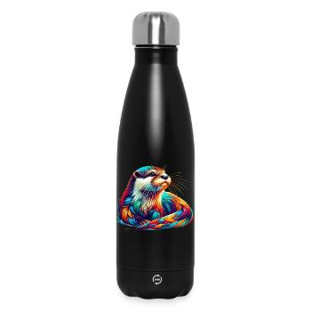Otter - Insulated Water Bottle 500 ml - black - Front