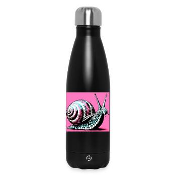 Schnecke - Thermosflasche 500 ml - Schwarz - Vorne