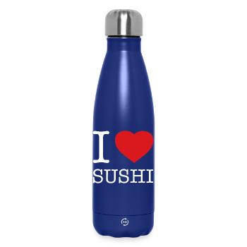 I LOVE SUSHI - Thermosflasche 500 ml - Dunkelblau  - Vorne