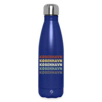 Copenhague - Kobenhavn - Danemark - Dänemark - Bouteille isotherme 500 ml - bleu foncé  - Devant