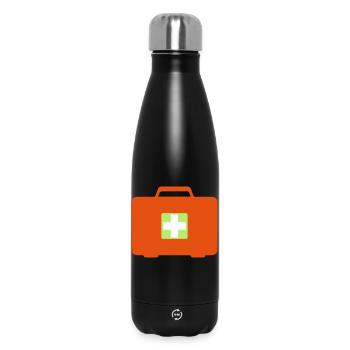 First aid kit - Insulated Water Bottle 500 ml - black - Front
