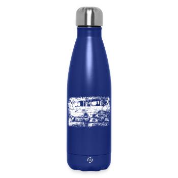 Barkas B1000 Grunge Look - Bouteille isotherme 500 ml - bleu foncé  - Devant