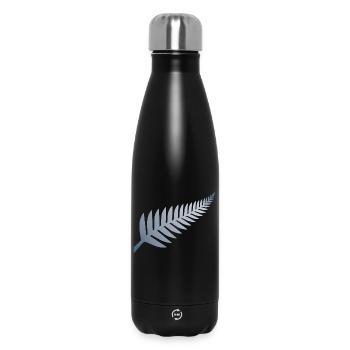 Fougère argentée de Nouvelle-Zélande - Bouteille isotherme 500 ml - noir - Devant