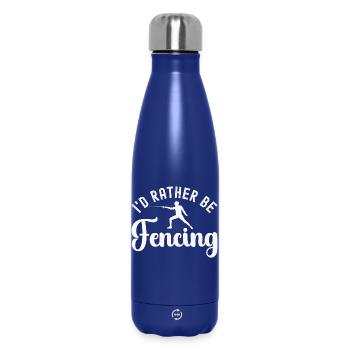 Fechten Fechter - Thermosflasche 500 ml - Dunkelblau  - Vorne