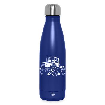 Kraftprotz auf Rädern - Thermosflasche 500 ml - Dunkelblau  - Vorne