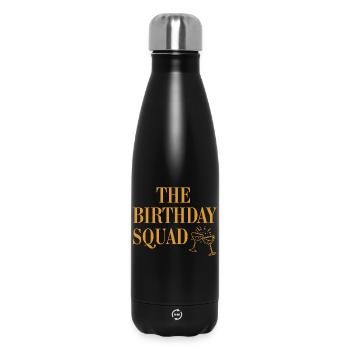 L'équipe d'anniversaire - Bouteille isotherme 500 ml - noir - Devant