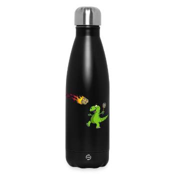 Rückkehr zum Absender - Thermosflasche 500 ml - Schwarz - Vorne