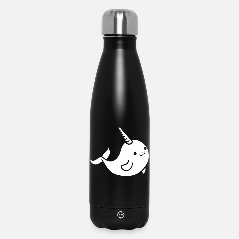 narhval - Termoflaske 500 ml - svart