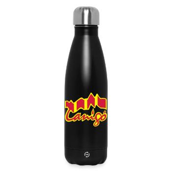 canigo catala - Bouteille isotherme 500 ml - noir - Devant