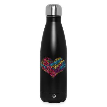Joyeux Noël Joyeux Noël WordCloud t-shirt - Bouteille isotherme 500 ml - noir - Devant