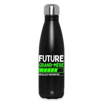 Grandmother-to-be - Insulated Water Bottle 500 ml - black - Front