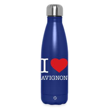I LOVE AVIGNON - Thermosflasche 500 ml - Dunkelblau  - Vorne