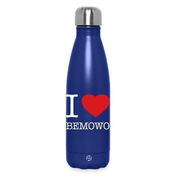 I LOVE BEMOWO - Thermosflasche 500 ml - Dunkelblau  - Vorne