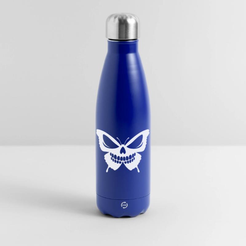 Conception complexe de crâne de papillon Bouteille isotherme 500 ml