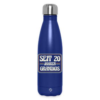 20 ans Anniversaire 20 - Bouteille isotherme 500 ml - bleu foncé  - Devant