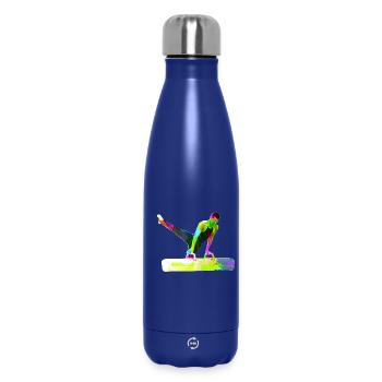 Pauschenpferd Turner - Thermosflasche 500 ml - Dunkelblau  - Vorne