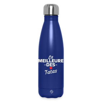 The Best of Tatas - Insulated Water Bottle 500 ml - dark blue  - Front