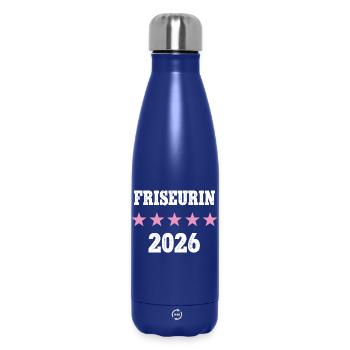Friseurin 2026 Neuer Job Arbeit Ausbildung Lehre - Thermosflasche 500 ml - Dunkelblau  - Vorne