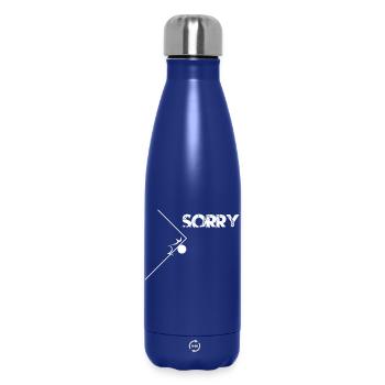 Sorry! Perfect edge hit - Insulated Water Bottle 500 ml - dark blue  - Front