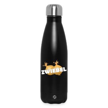 oignon - Bouteille isotherme 500 ml - noir - Devant