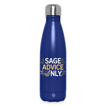 Spécialiste botanique clinique certifié en vêtements - Bouteille isotherme 500 ml - bleu foncé  - Devant
