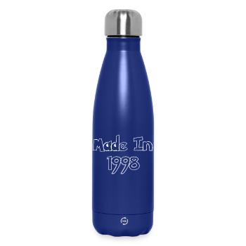 Made 1998 Nostalgia - Insulated Water Bottle 500 ml - dark blue  - Front