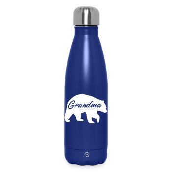 Chemise cadeau mignonne Grand-mère Ours - Bouteille isotherme 500 ml - bleu foncé  - Devant