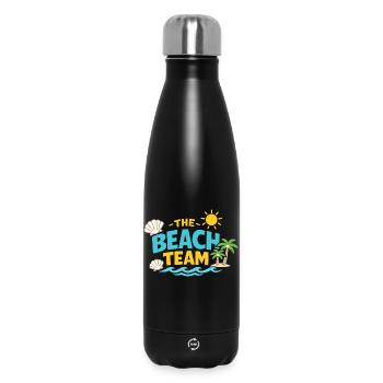 The Beach Team - Insulated Water Bottle 500 ml - black - Front