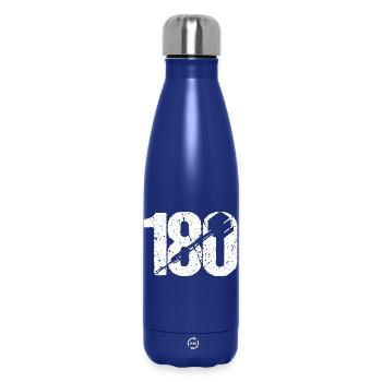 DART DARTS 180 ONEHUNDREDANDEIGHTY DARTS PLAYER - Insulated Water Bottle 500 ml - dark blue  - Front