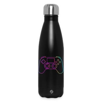 Spiel Controller Skizze - Thermosflasche 500 ml - Schwarz - Vorne