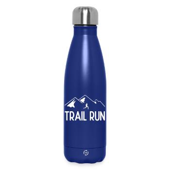 Trailrun - Thermosflasche 500 ml - Dunkelblau  - Vorne