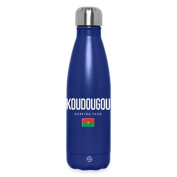Koudougou Burkina Faso - Bouteille isotherme 500 ml - bleu foncé  - Devant