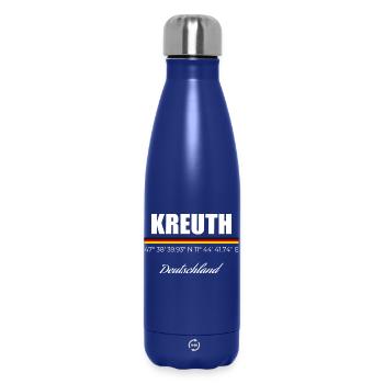 Kreuth - Thermosflasche 500 ml - Dunkelblau  - Vorne