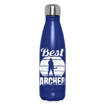 Best Archer - Insulated Water Bottle 500 ml - dark blue  - Front