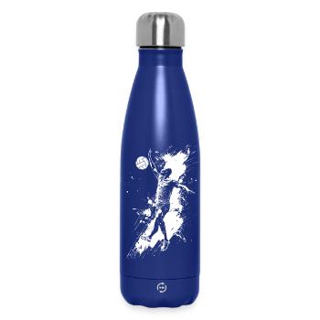 Volleyball player - Insulated Water Bottle 500 ml - dark blue  - Front