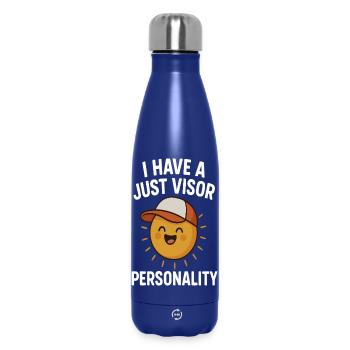 Sun Personality - Insulated Water Bottle 500 ml - dark blue  - Front