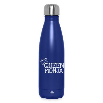 First name Monja - Insulated Water Bottle 500 ml - dark blue  - Front