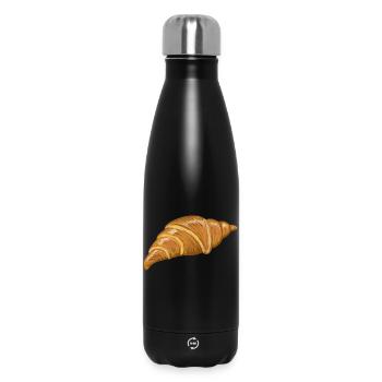 Französisches Croissant - Thermosflasche 500 ml - Schwarz - Vorne