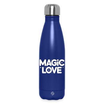 Magic Love Retro Sternen - Thermosflasche 500 ml - Dunkelblau  - Vorne