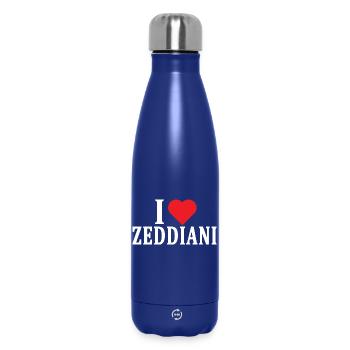 t-shirt Io amo Zeddiani t-shirt Sardegna - Insulated Water Bottle 500 ml - dark blue  - Front