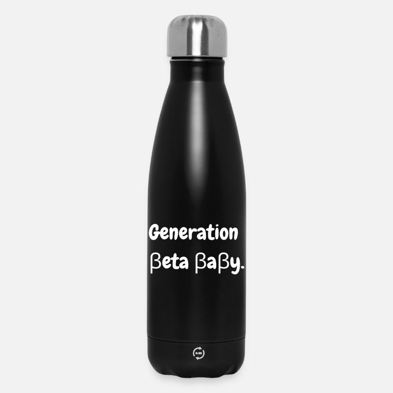 Generation Beta Baby. - Thermosflasche 500 ml - Schwarz